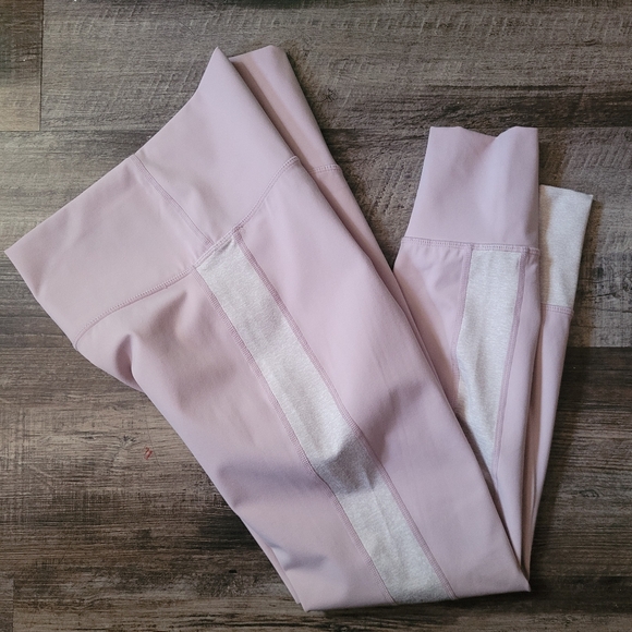 Vuori Origin Legging Dusk Pink Side Stripe Size XS - Picture 1 of 3
